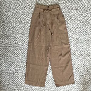 H&M / Rope Belt Pleated Trousers / size 6